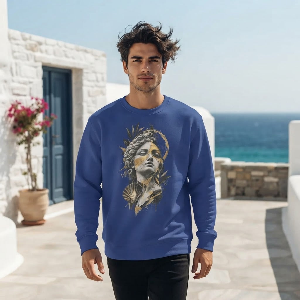 Aphrodite Gold Dust – Unisex Premium Sweatshirt