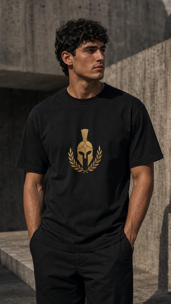 Spartan Discipline Heavyweight Garment-Dyed Unisex T-Shirt