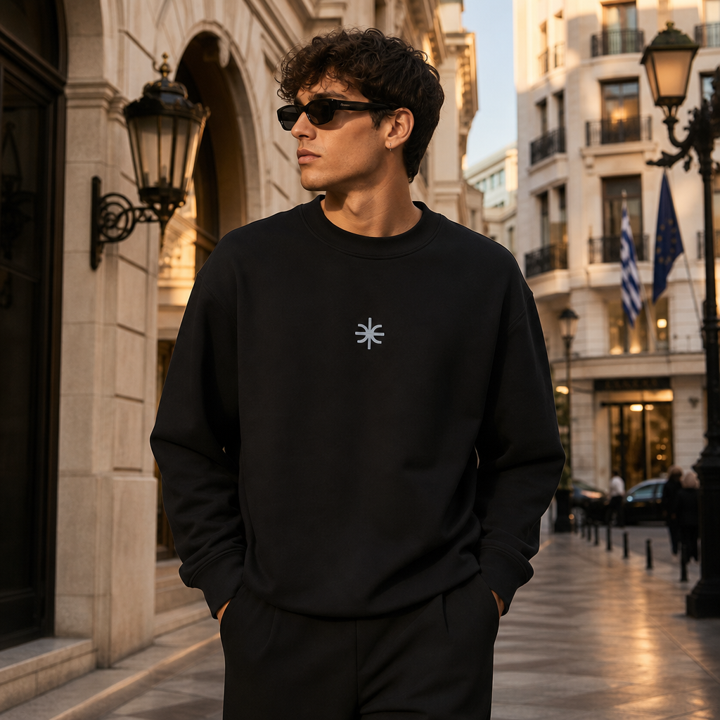 Unisex-Premium-Pullover – Delphisches Epsilon