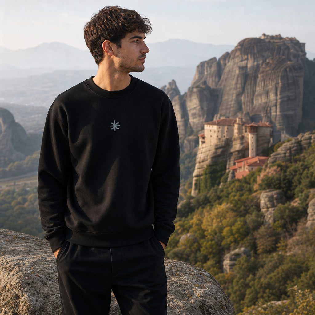 Unisex-Premium-Pullover – Delphisches Epsilon