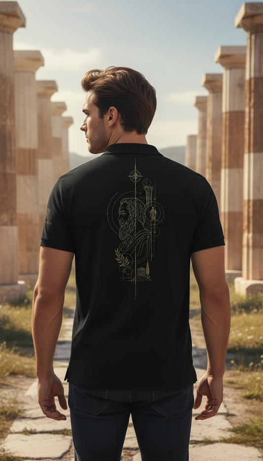 Premium Poloshirt – Silent Philosopher