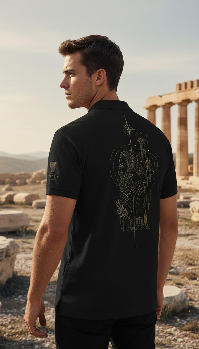 Premium Poloshirt – Silent Philosopher